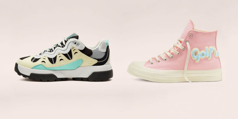 Converse Chuck 70 Hi x Golf Le Fleur Tyler The Creator Pink Chenille Unisex 9/11 Converse Chuck Taylor All Star 70 Hi Golf le Fleur Chenille  main image 4