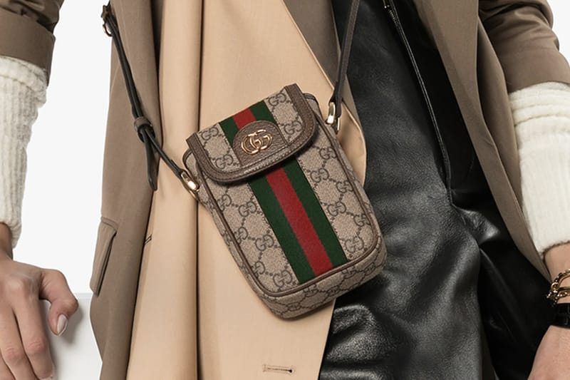 Gucci's Monogram iPhone Bag Is the Perfect Accessory to Wear This Fall