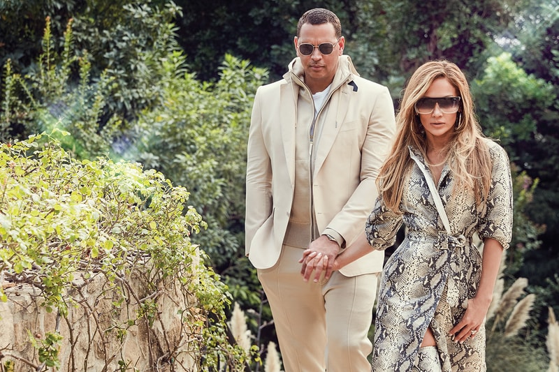 ennifer Lopez Alex Rodriguez Quay Australia Sunglasses Collection Campaign Big Time Gold Smoke Jaded Clear Fade