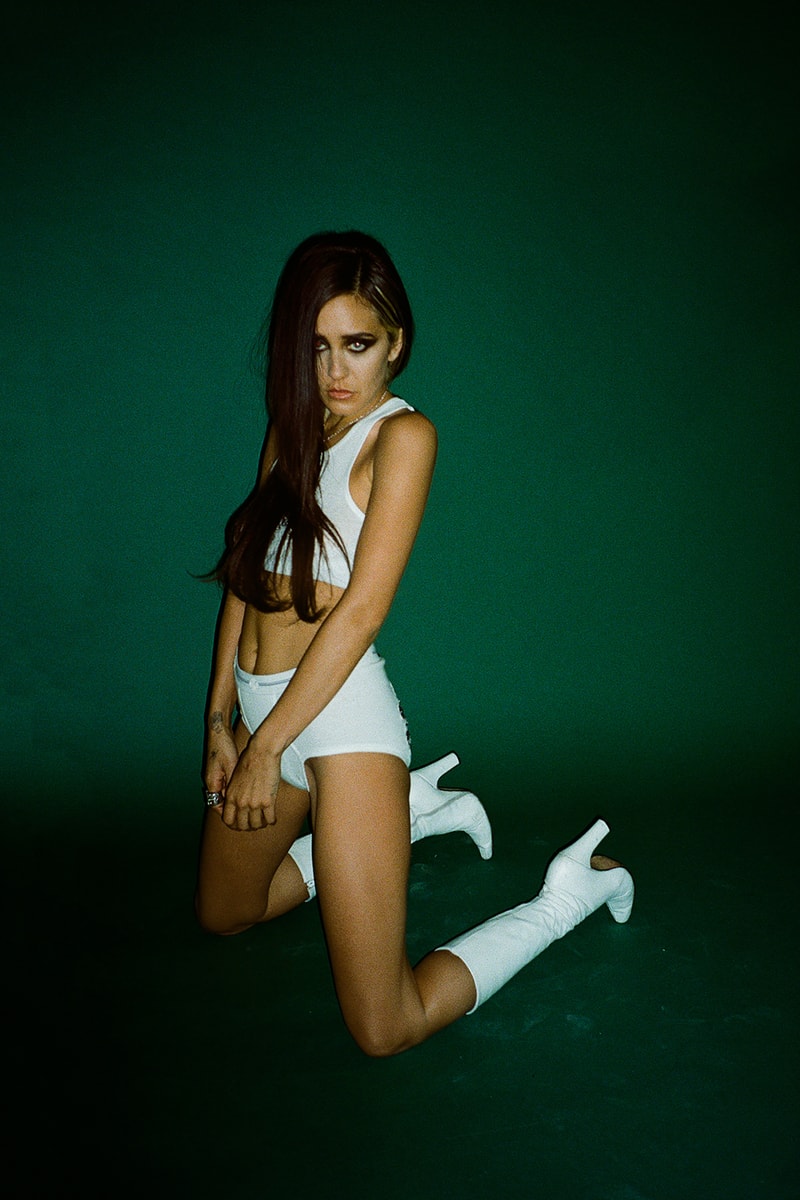 Jesse Jo Stark x Chrome Hearts Sugar Jones Boots White Campaign