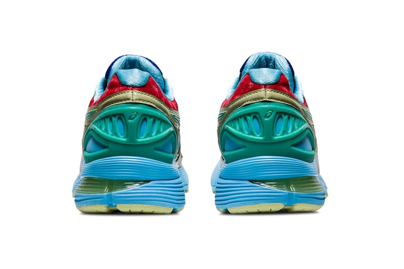 Kiko Kostadinov x ASICS GEL-KORIKA Blue Green Red