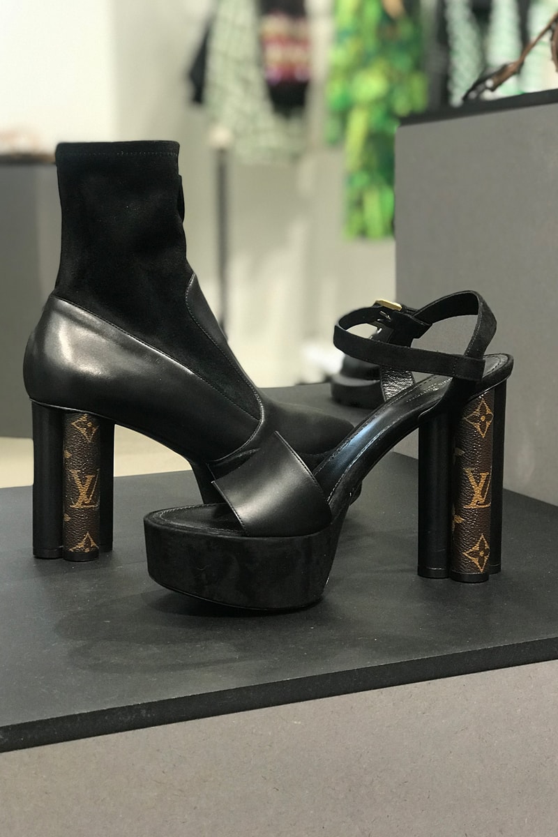 louis vuitton spring summer 2020 collection preview shoes sandals red white brown monogram bags LV blue red grey