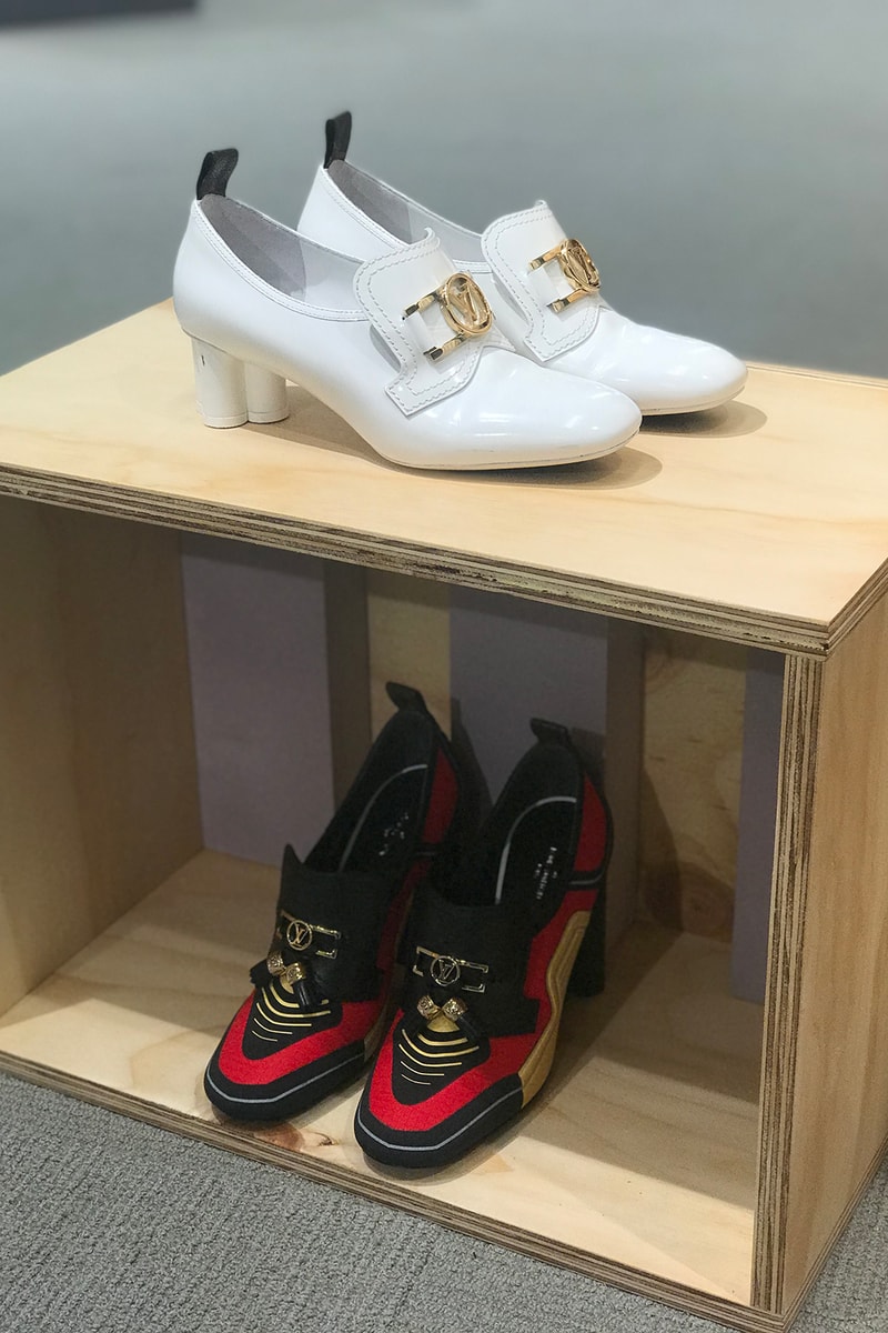 louis vuitton spring summer 2020 collection preview shoes sandals red white brown monogram bags LV blue red grey