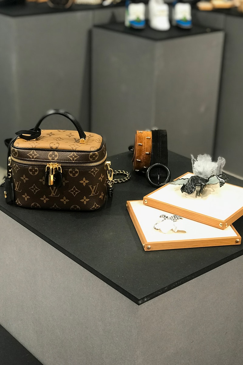 louis vuitton spring summer 2020 collection preview shoes sandals red white brown monogram bags LV blue red grey