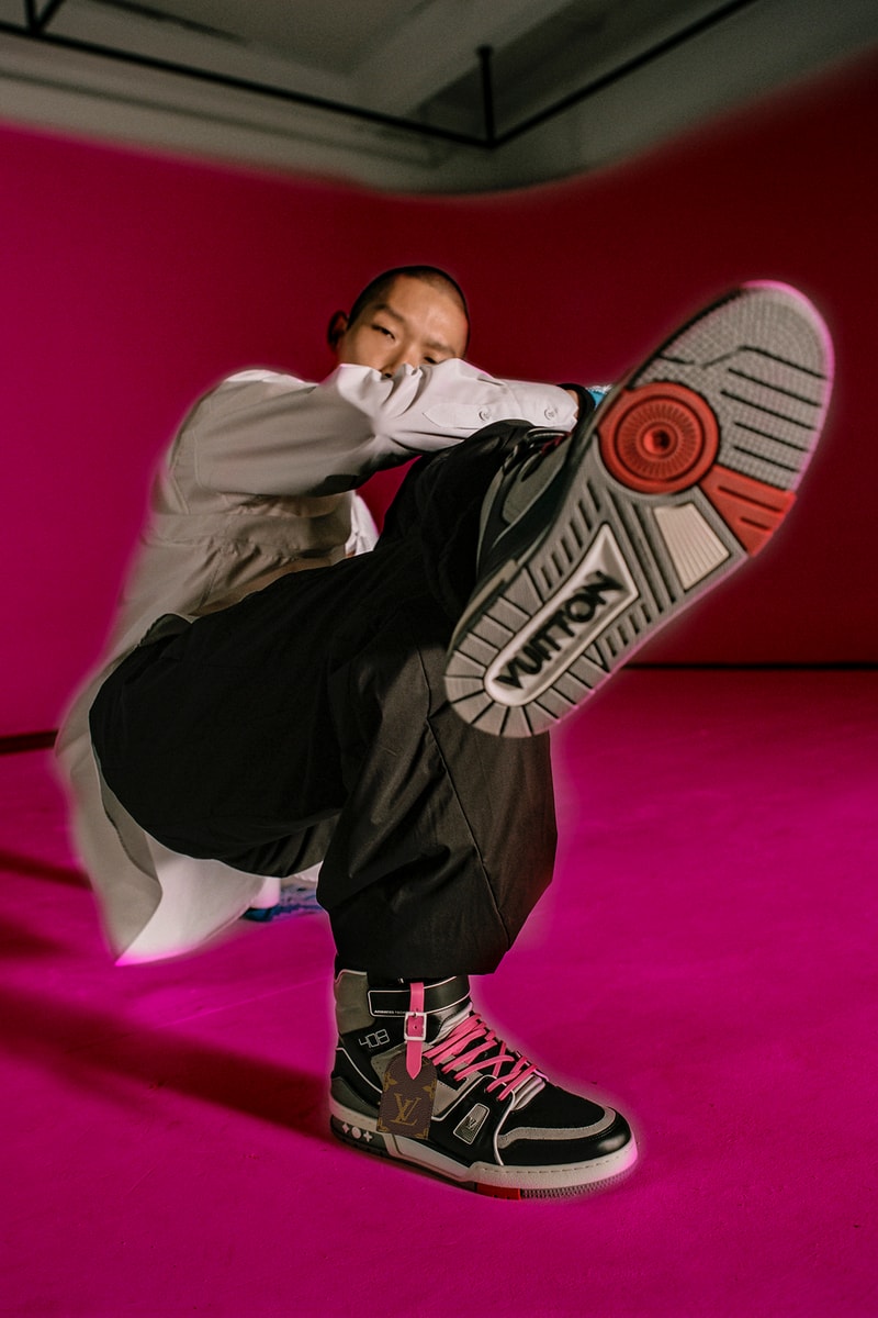 Louis Vuitton Virgil Abloh 408 Global LV Trainer Milan