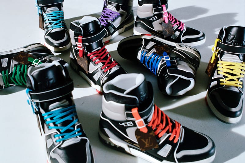 Louis Vuitton Releases Second of Nine Virgil Abloh-Designed 408 Global LV Trainers