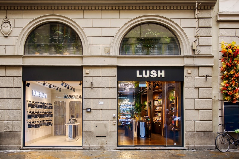 Lush Florence Concept Store Perfume Library