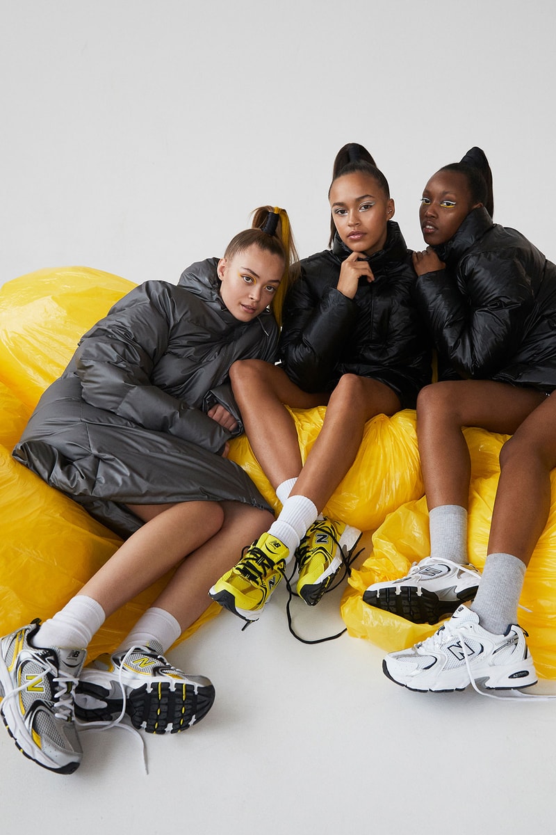 New Balance 530SG Yellow White Navy Silver