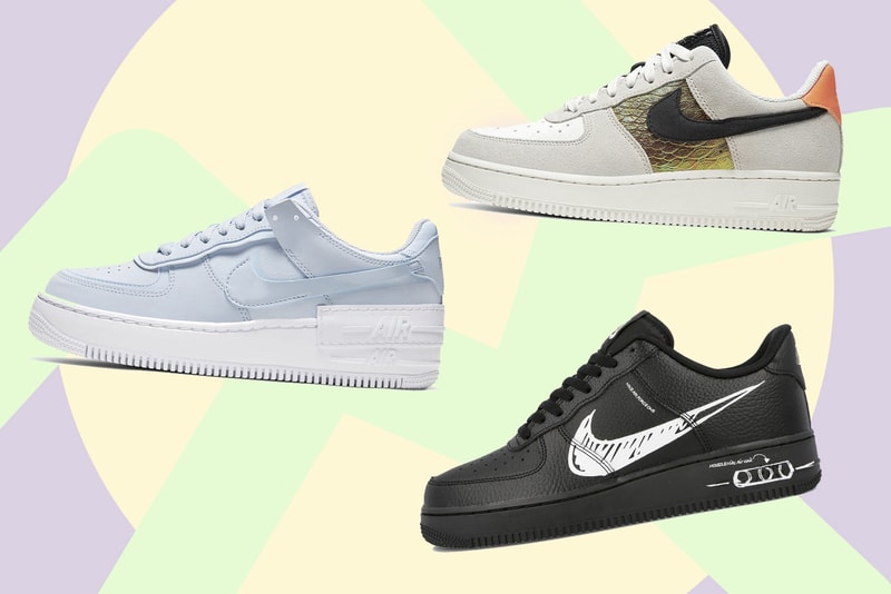 Nike Air Force 1 Best Fall Releases Sneaker Shoe Where To Buy Pink White Yellow Green 