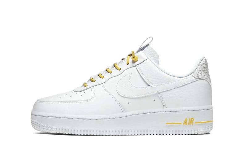 Peep the Yellow Laces on Nike's Latest Air Force 1 Silhouette