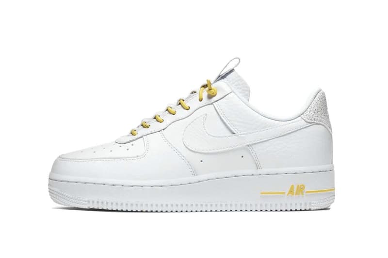Nike Air Force 1 Sneaker Yellow Laces Sneakers | Hypebae display picture 1