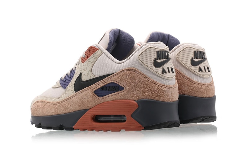 nike air max 90 sneakers brown beige black shoes footwear sneakerhead