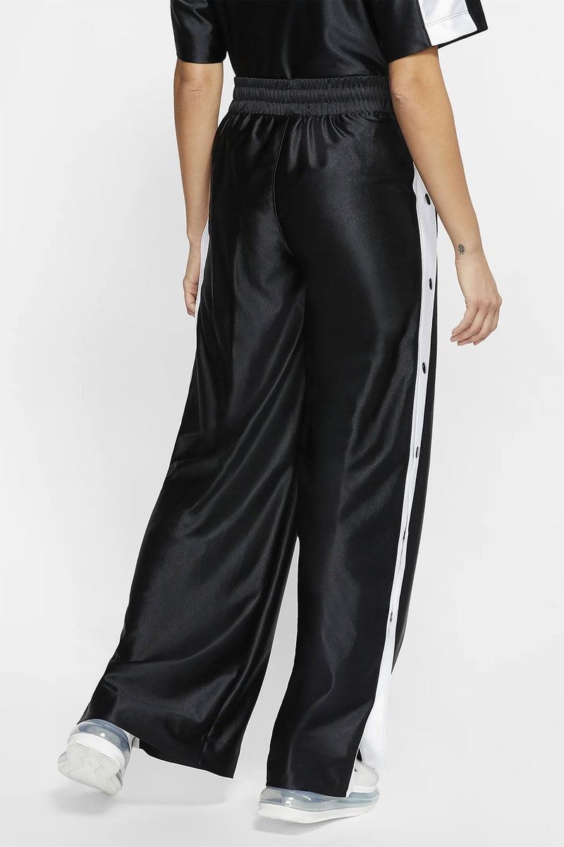nike sportswear tear away pants 90s nostalgic retro satin 