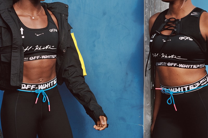 Virgil Abloh Nike Athlete in Progress Collection Off-White Collaboration release Nike Vapor Street Sneaker Drop Date Dina Asher-Smith