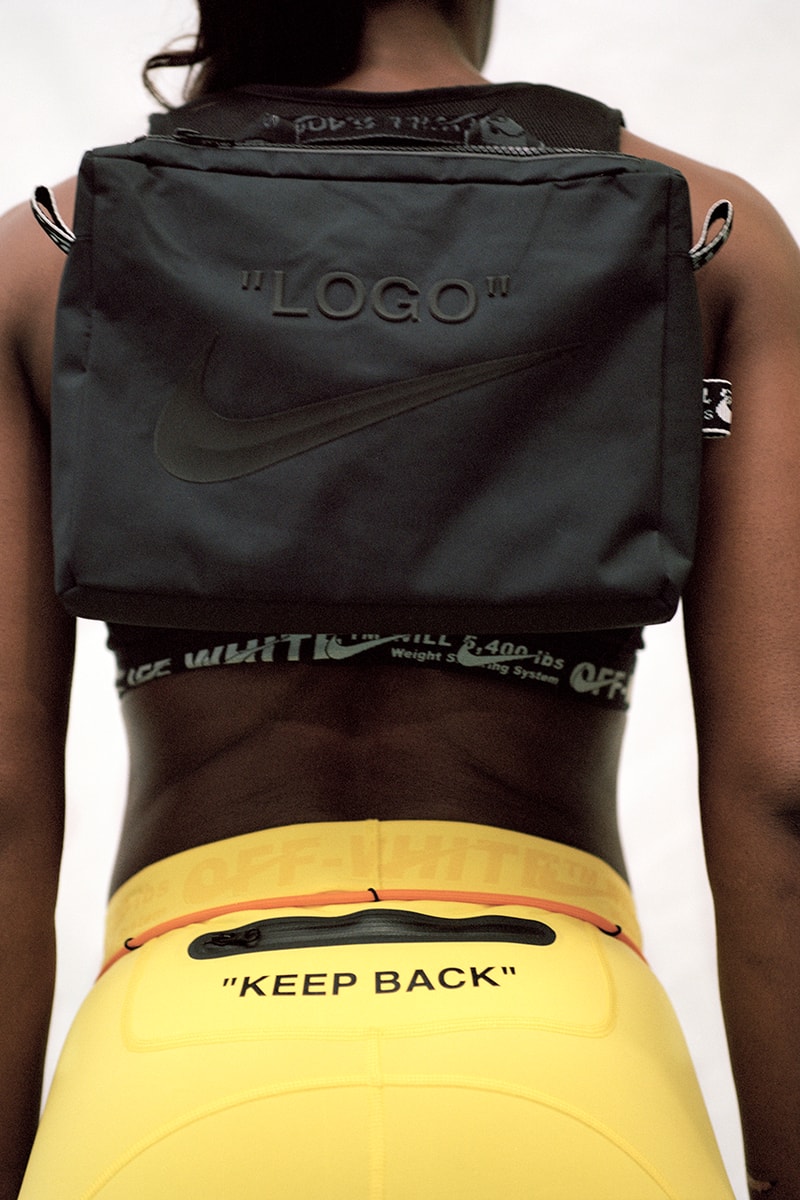 Virgil Abloh Nike Athlete in Progress Collection Off-White Collaboration release Nike Vapor Street Sneaker Drop Date Dina Asher-Smith