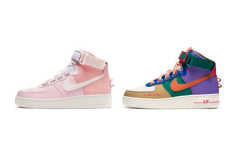Nike Ups the Ante With Air Force 1 High Utility in "Echo Pink" and a Bold Multicolor