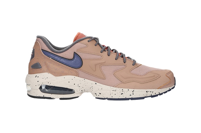 nikes air max 2 light lx sneakers beige brown purple shoes footwear sneakerhead