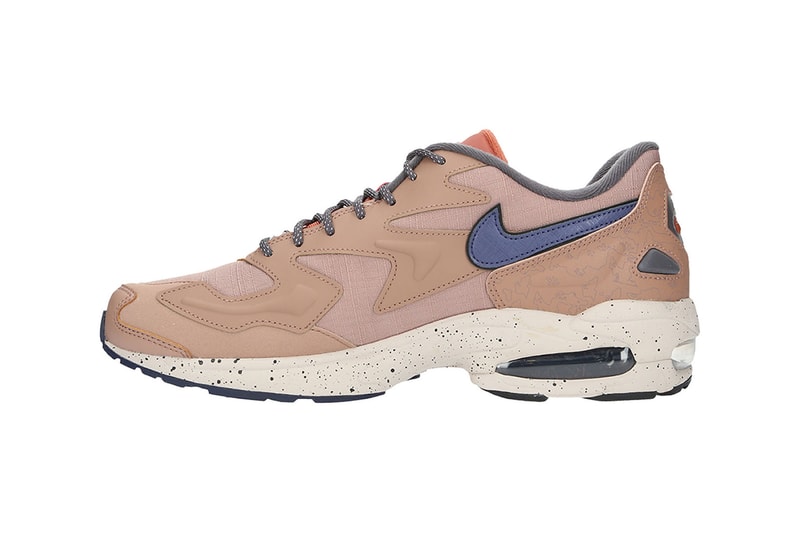 nikes air max 2 light lx sneakers beige brown purple shoes footwear sneakerhead