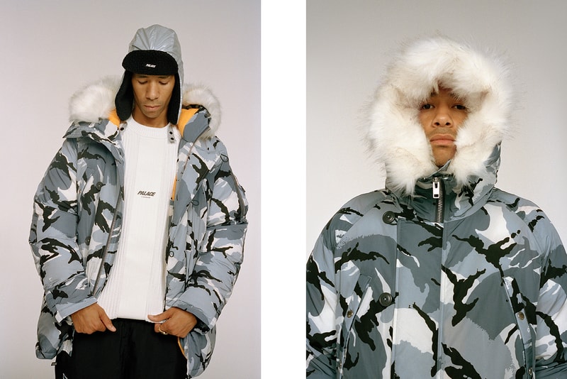 palace ultimo winter collection hoodies jackets beanies lookbook pink orange clothe fashion 