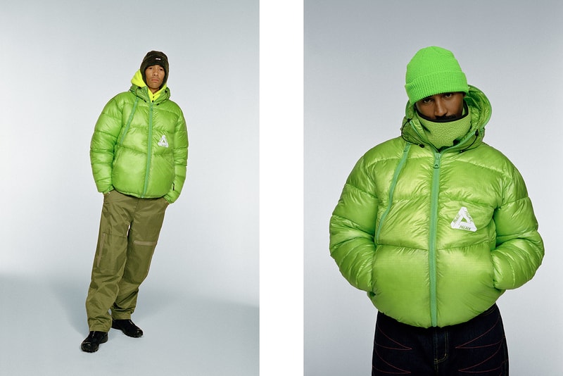 palace ultimo winter collection hoodies jackets beanies lookbook pink orange clothe fashion 