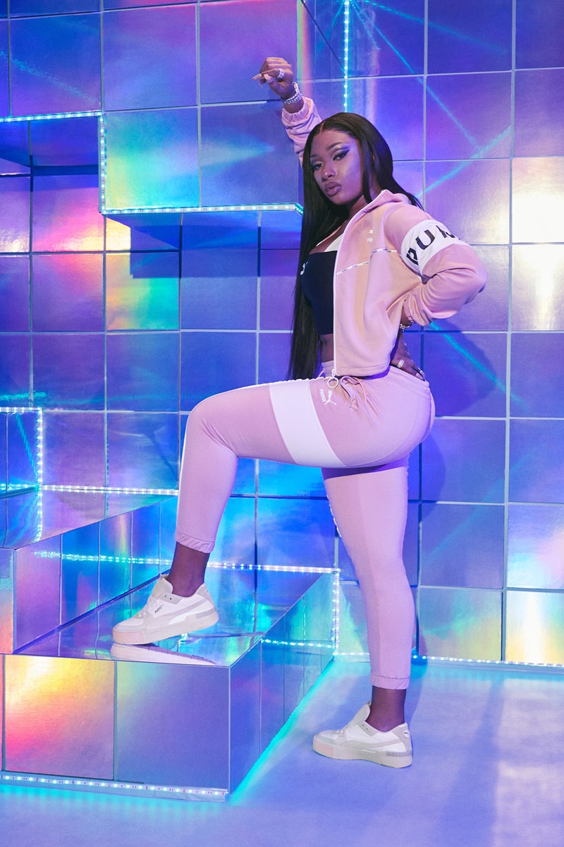 Megan Thee Stallion PUMA Cali Sport Campaign Sneakers Trainers