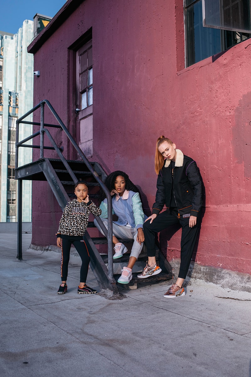puma sophia webster collaboration suede nova aeon cali sneakers sweatshirt sweatpants apparel footwear shoes 