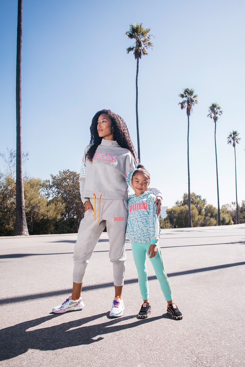 puma sophia webster collaboration suede nova aeon cali sneakers sweatshirt sweatpants apparel footwear shoes 