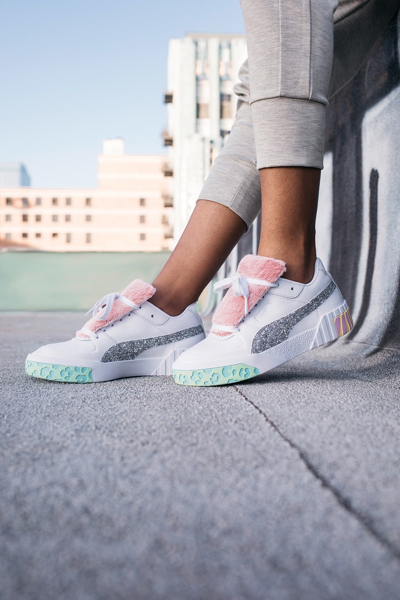 puma sophia webster collaboration suede nova aeon cali sneakers sweatshirt sweatpants apparel footwear shoes 