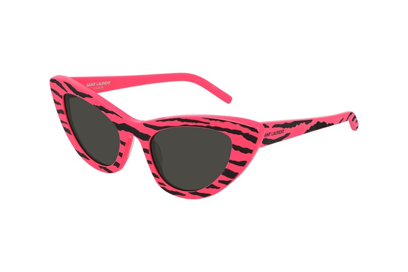 saint laurent lily sunglasses shades cat-eye 80s