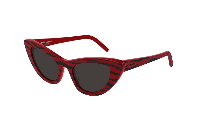 saint laurent lily sunglasses shades cat-eye 80s