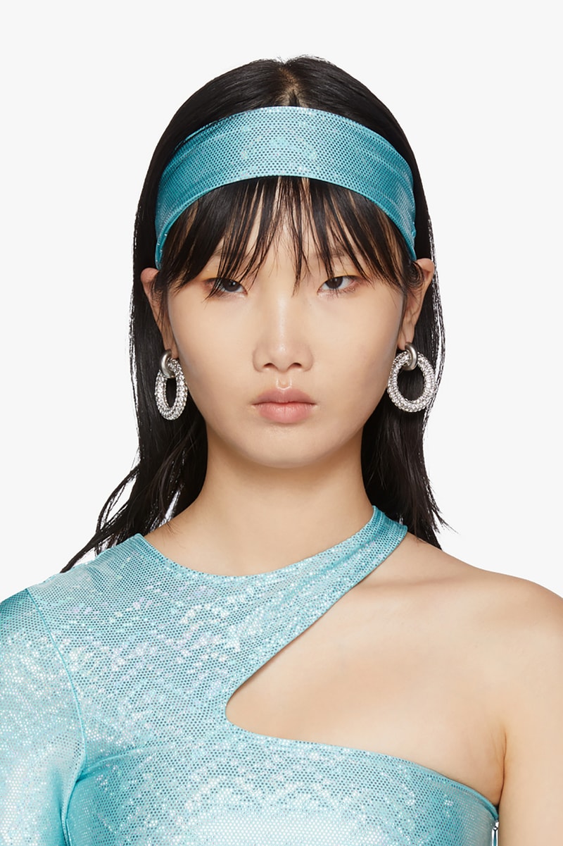 SSENSE Exclusive Saks Potts Stretch Headband Blue