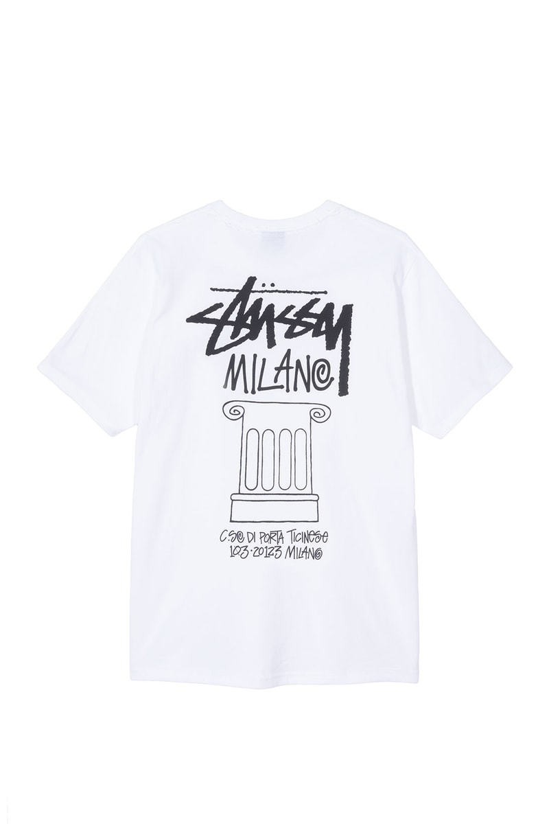 stussy milano chapter store milan retail limited edition t shirts italy