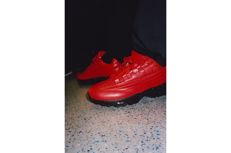 Supreme x Nike Air Max Lookbook 95 Lux Red