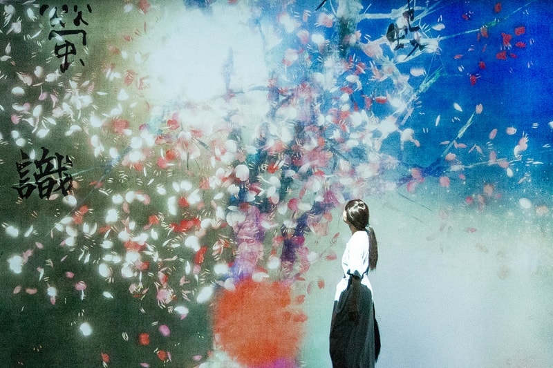 teamlab supernature macao the venetian digital art exhibition installation