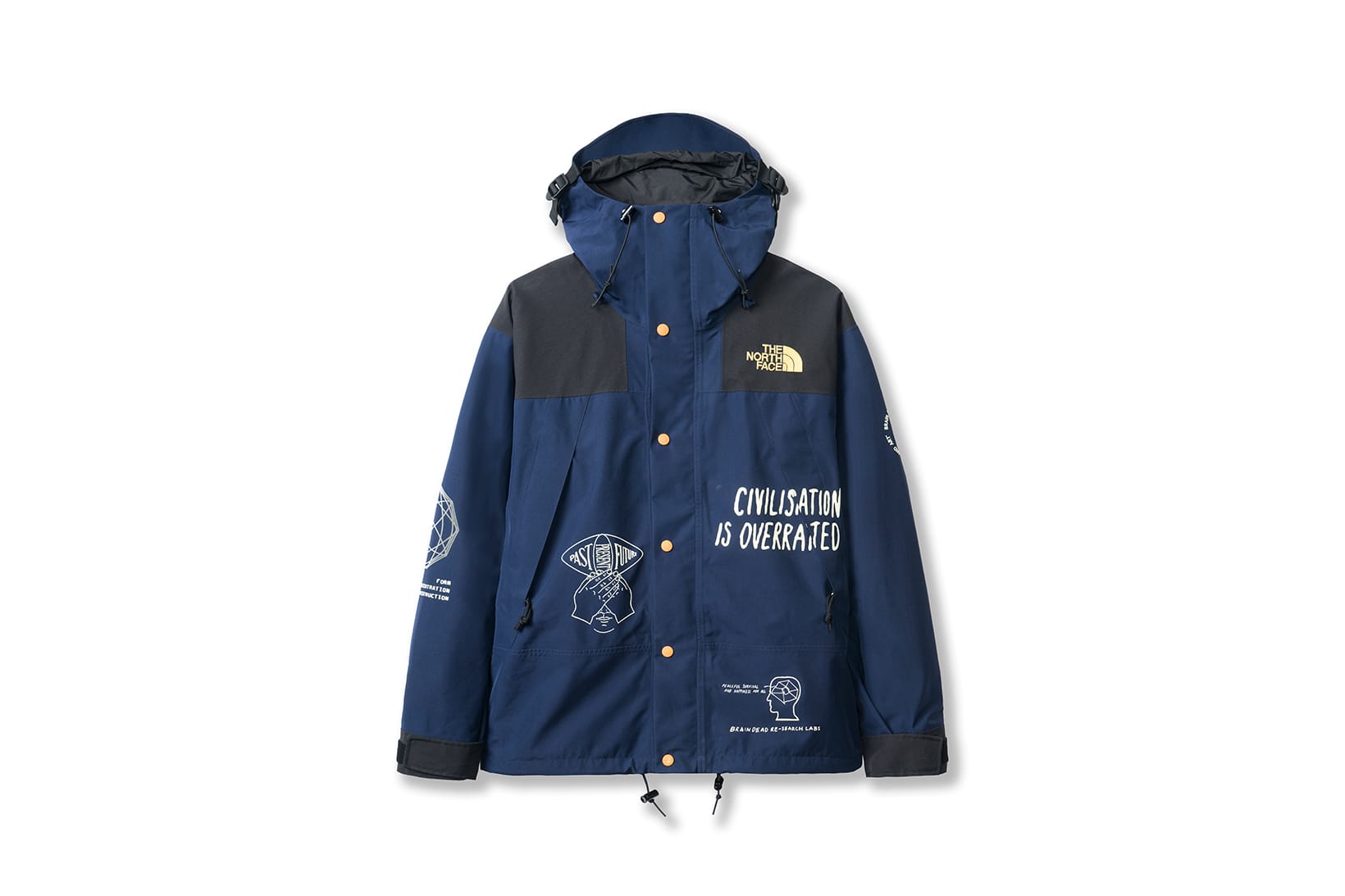 north face collab jacket