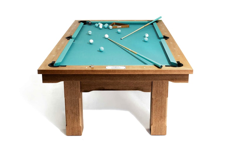 Tiffany & Co. Pool Table Blatt Billiards Blue