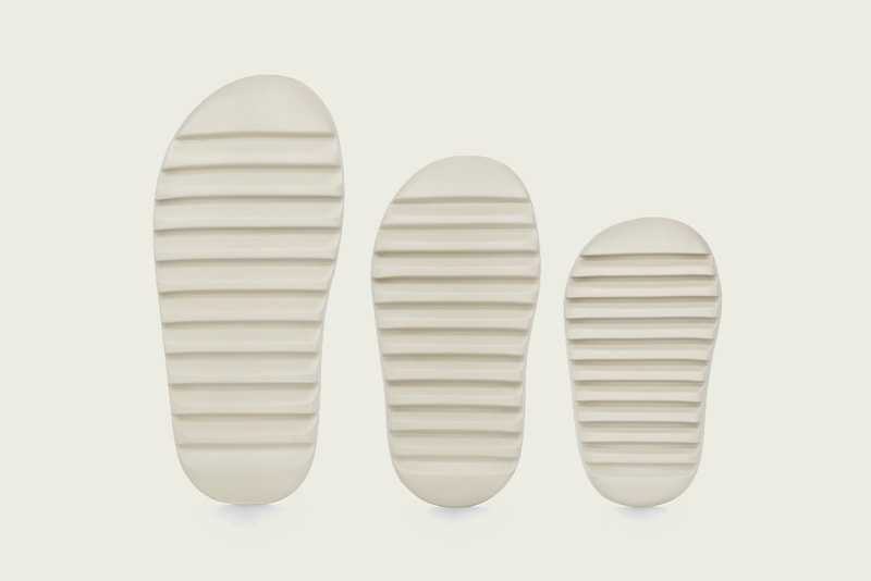 adidas kanye west yeezy slide slippers bone resin off white 