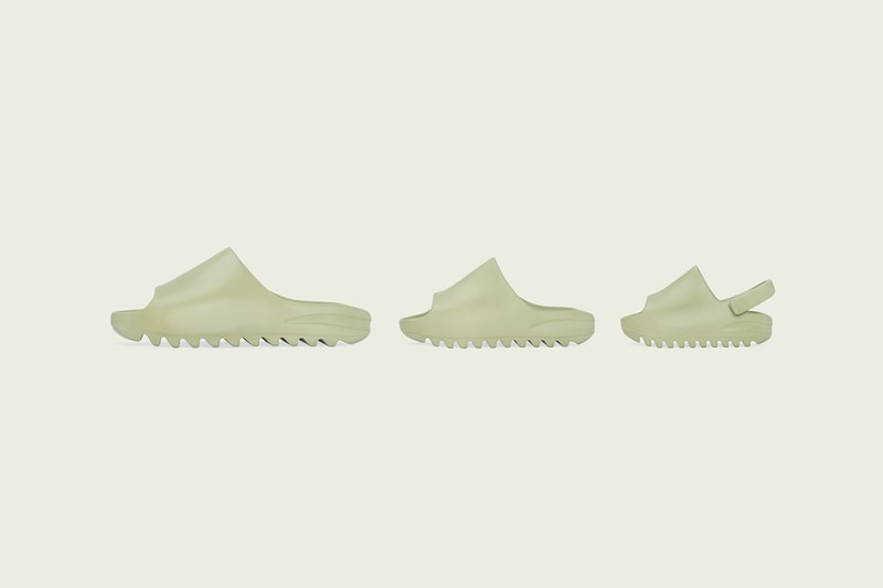 adidas kanye west yeezy slide slippers bone resin off white 