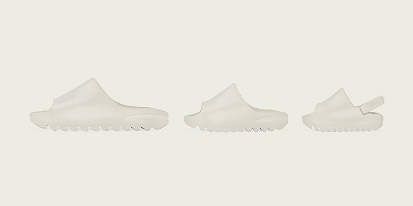 adidas YEEZY SLIDE in "Bone" & "Resin" Release | Hypebae