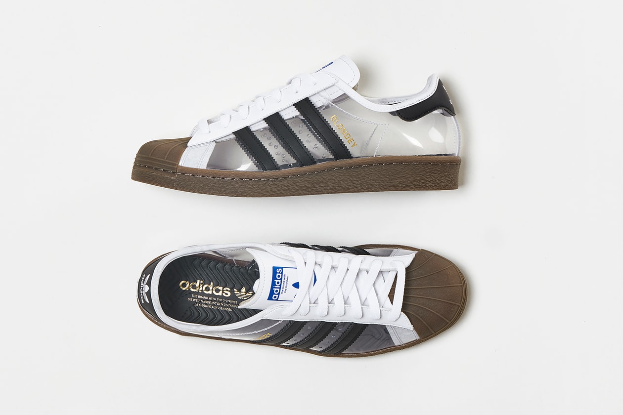 adidas skateboarding blondey mccoy superstar sneaker transparent shoes footwear sneakerhead