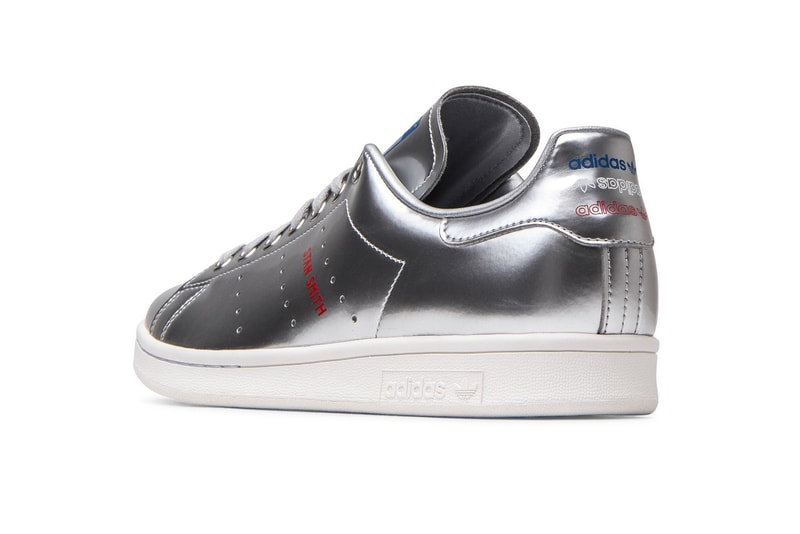 adidas originals stan smith sneakers gold silver metallic shoes footwear sneakerhead