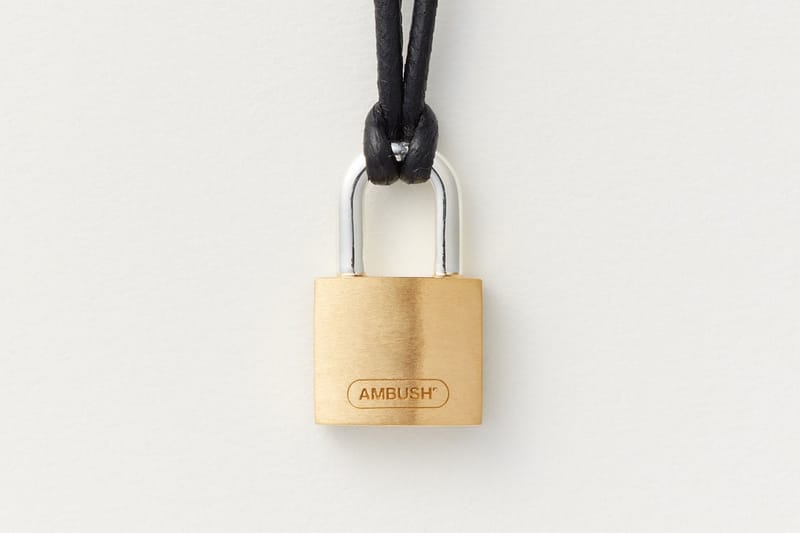 AMBUSH Elevates the Padlock With New Jewelry Additions