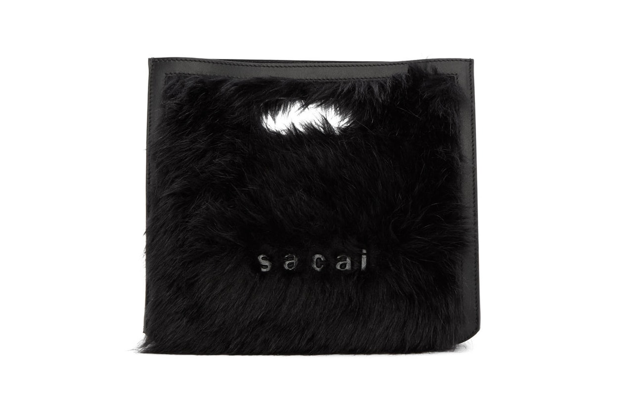 best faux fur shearling designer bags holiday christmas new years balenciaga prada black pink