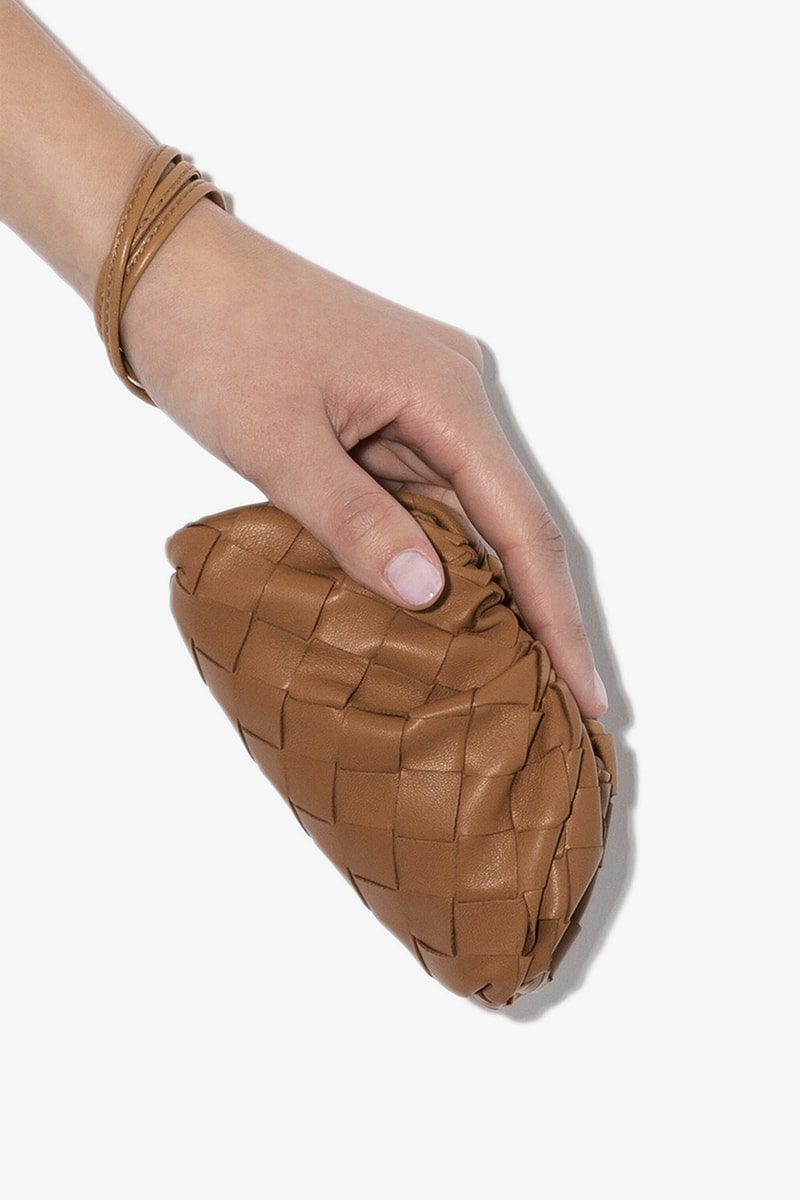 Bottega Veneta Pouch Bag Tiny Accessory Trend Orange Quilted Daniel Lee 