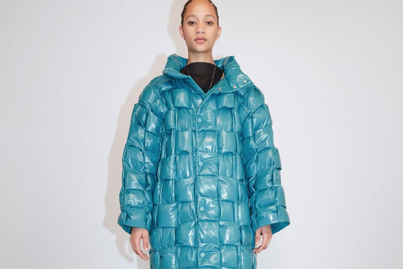Bottega Veneta Applies Signature Intrecciato to Puffer Outerwear for Pre-Fall 2020