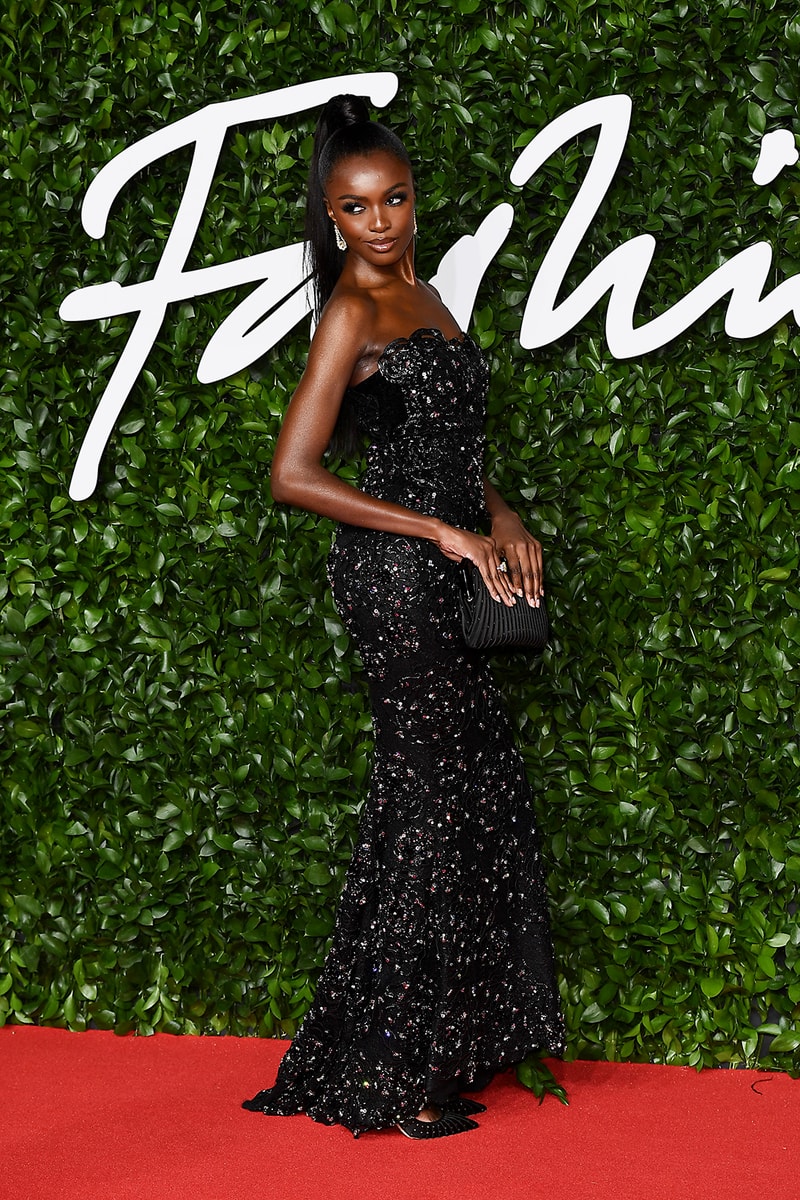 british fashion awards bfas best celebrity red carpet looks