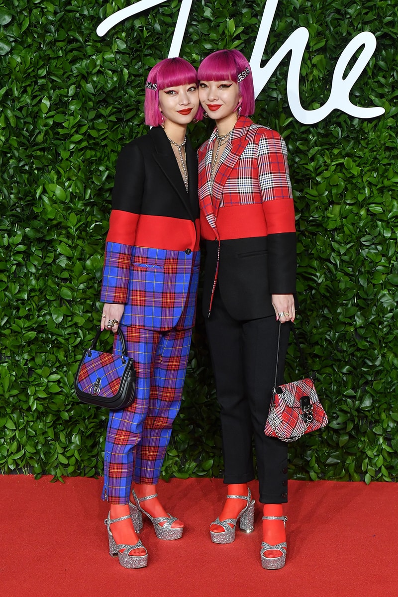 british fashion awards bfas best celebrity red carpet looks
