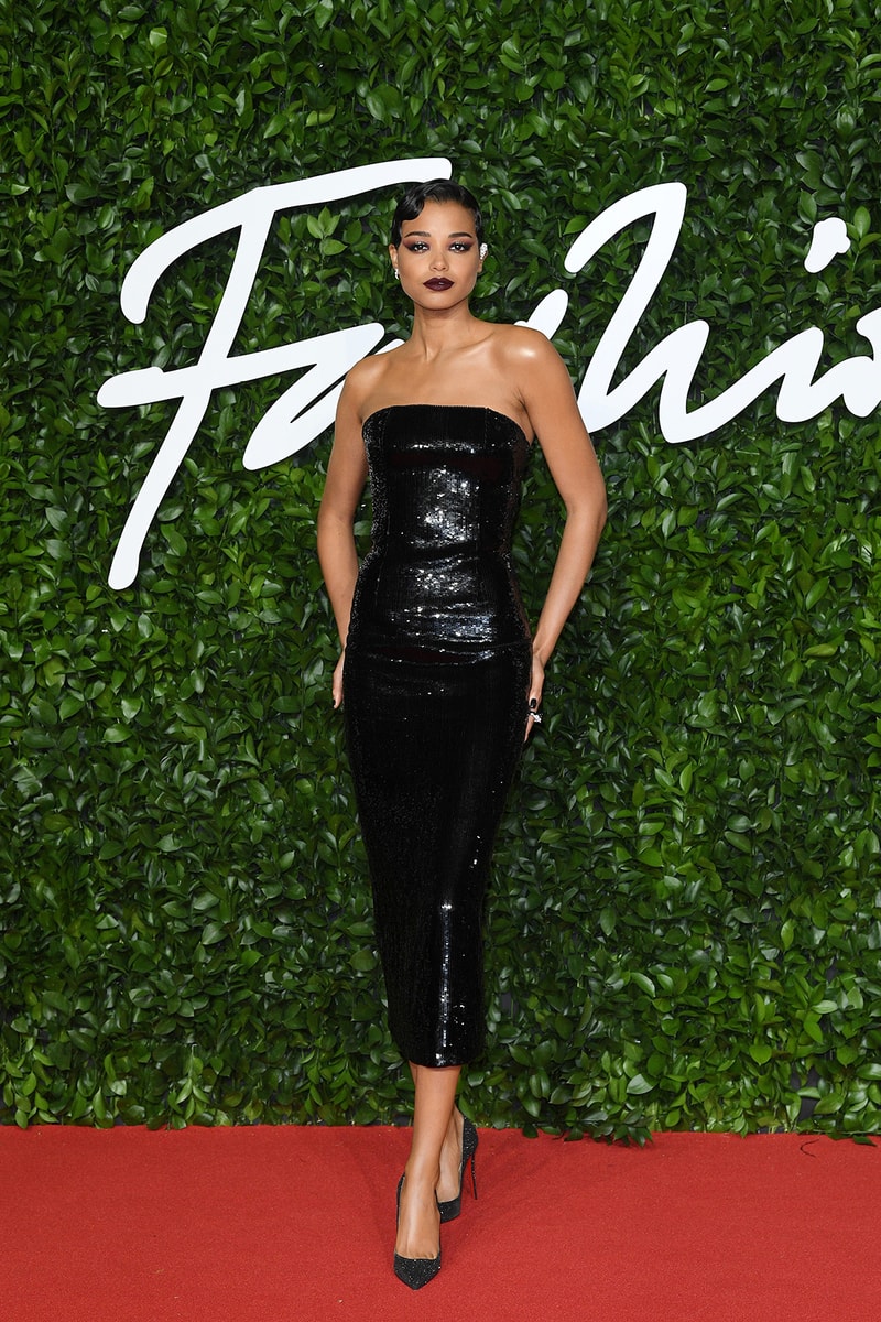 british fashion awards bfas best celebrity red carpet looks