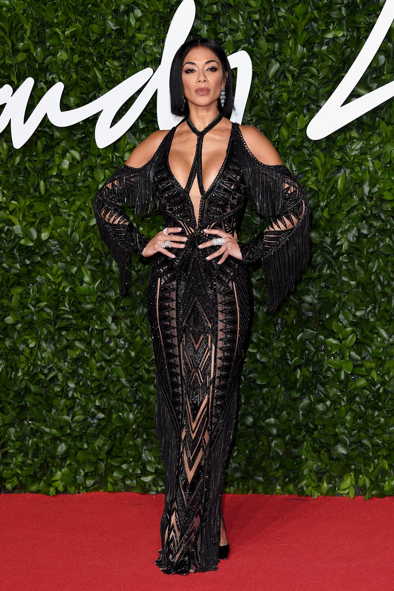 british fashion awards bfas best celebrity red carpet looks