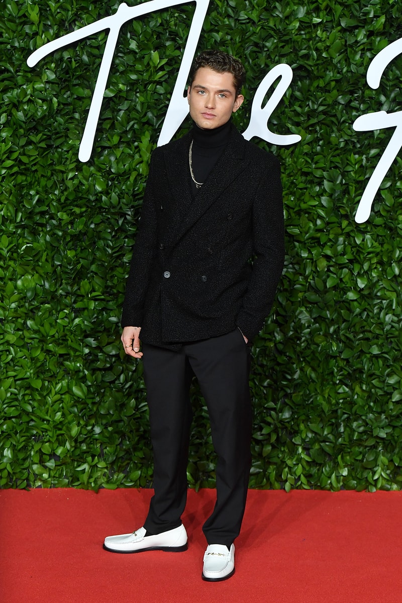 british fashion awards bfas best celebrity red carpet looks raff law